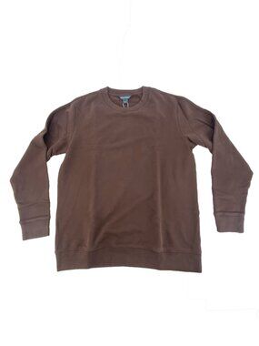 Rough Dress / Men's Pullover Sweatshirt / Crewneck / Brown / Size Medium **NEW